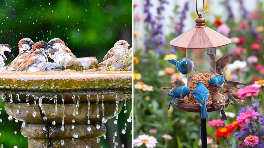 6 Backyard Features That Attract Birds Year-Round