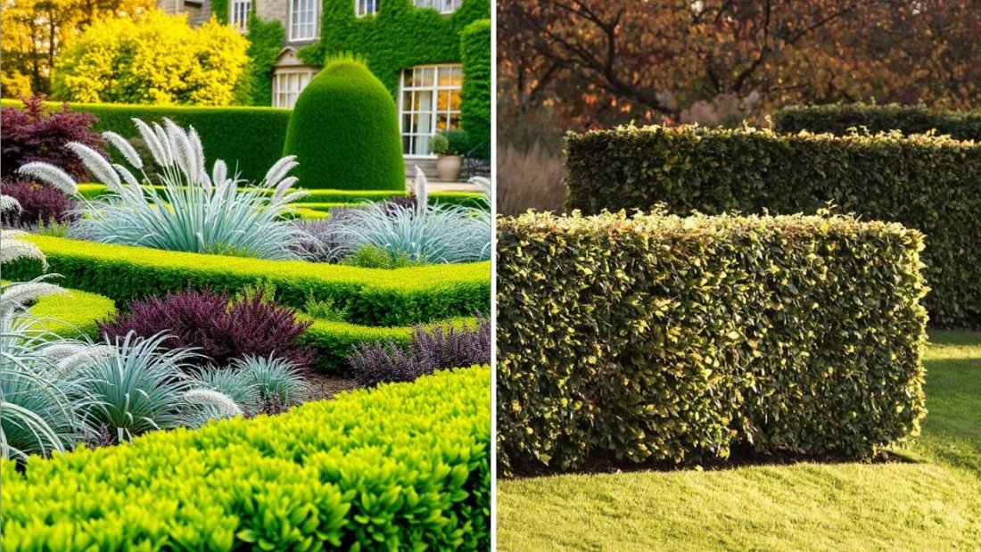  The Best Shrubs for Formal Hedge Designs'