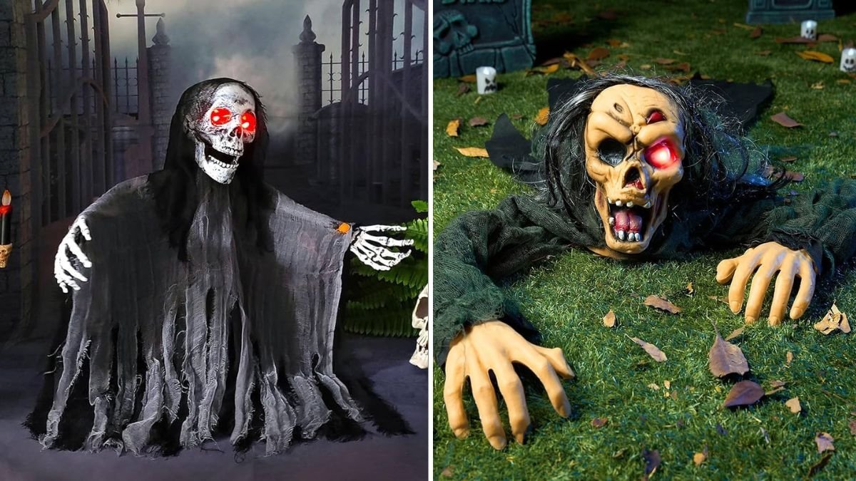 7 Halloween Garden Props That Wow at Night